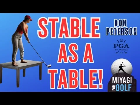 Stable Like a Table: The Key to Better Balance in Your Golf Swing" #golf #golftips #golflife